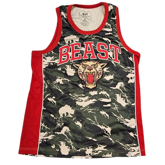 Ecko Unlimited Shirts Ecko Unltd Beast Basketball Jersey 93 Green